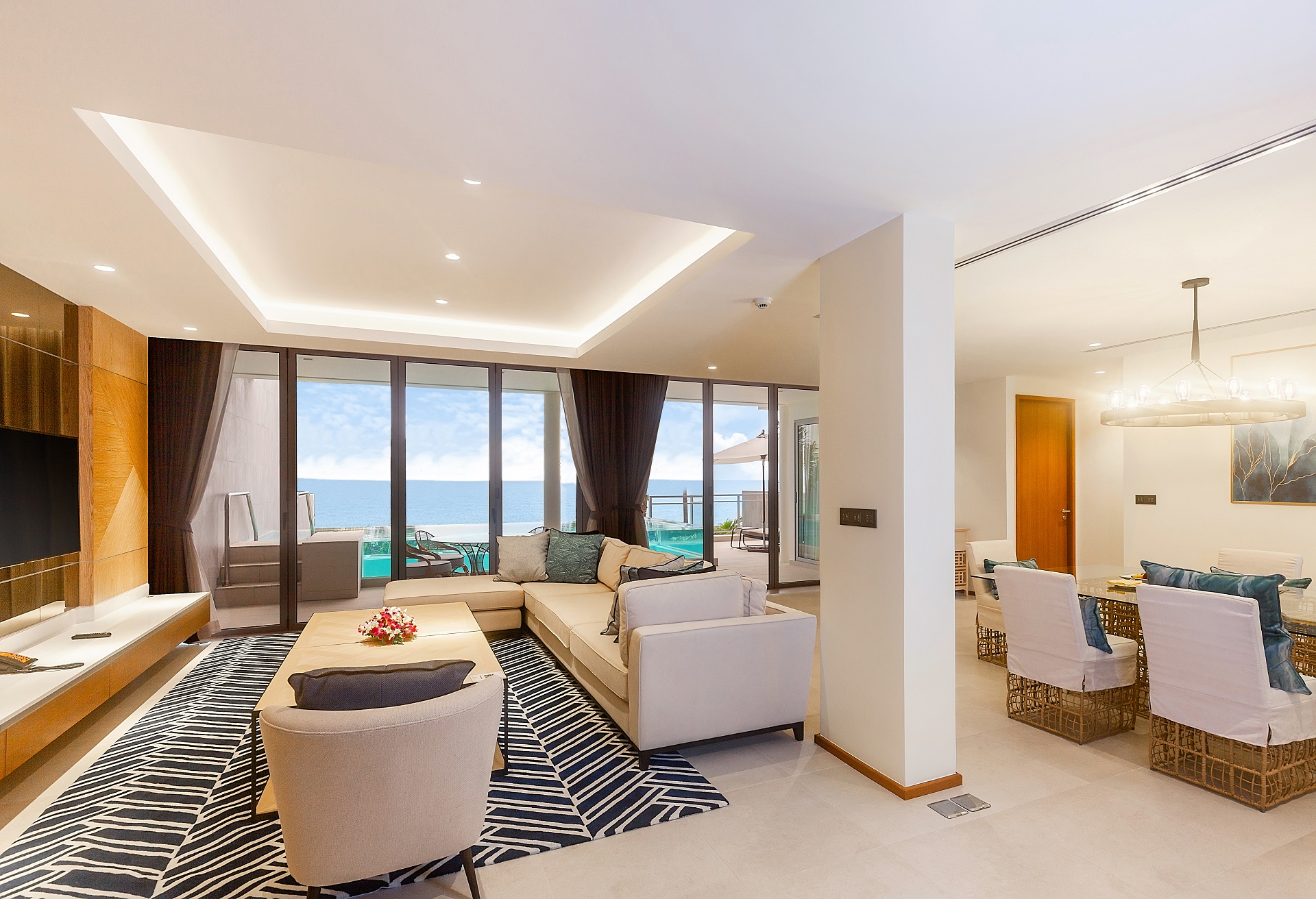 Two-Bedroom Pool Suite Beach View